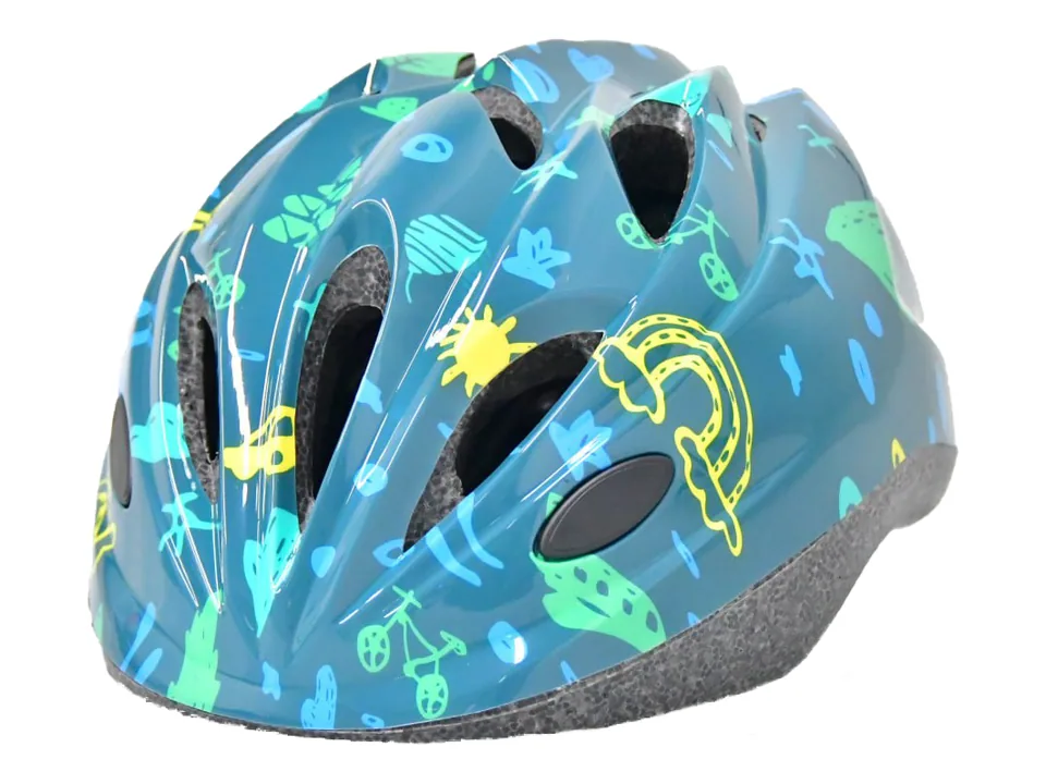 Дитячий шолом Green Cycle BUDDY Бірюзовий · 48–52